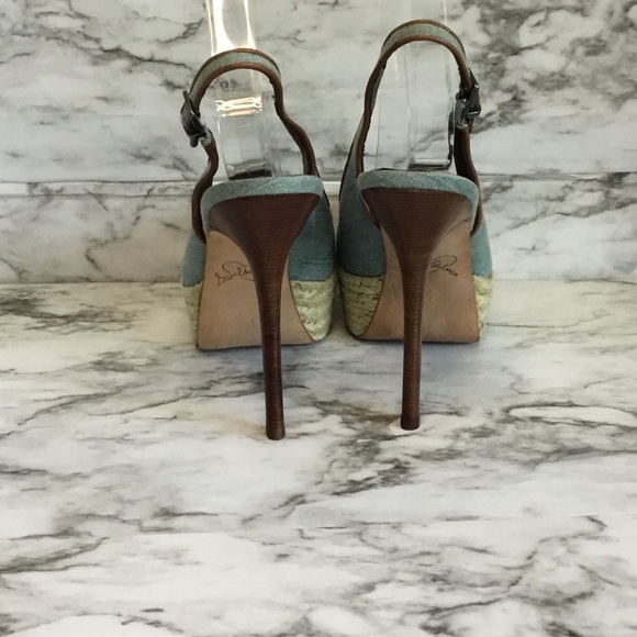 Sam Edelman High Heels Platform Sling Back Sanals - Picture 8 of 12